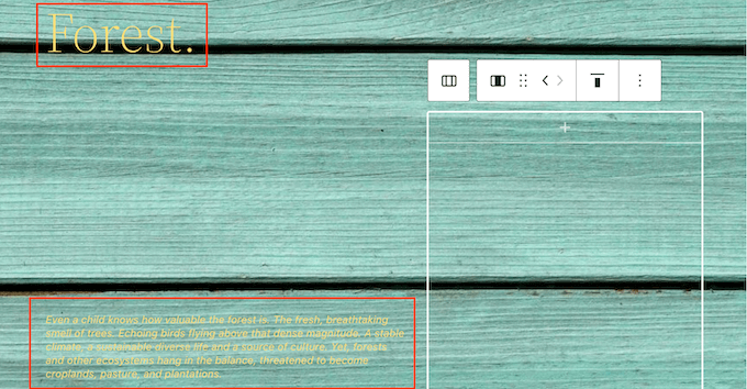 How to add text on top of an image in WordPress How to add text on top of an image in WordPress