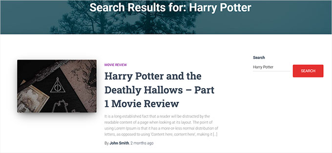 Custom post type search results Custom post type search results