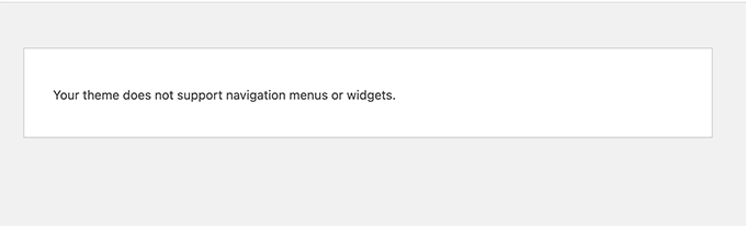 Nu există suport pentru meniuri Nu există suport pentru meniuri