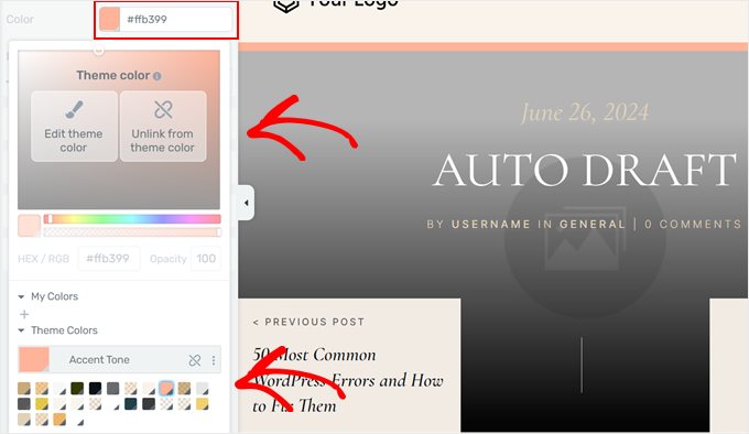 Ändra färgen på läsframstegsindikatorn med Thrive Theme Builder