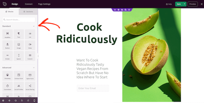 Adding blocks to your SeedProd design Adding blocks to your SeedProd design