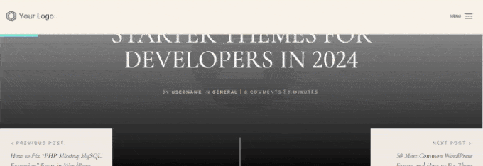 Läsförloppsindikator skapad med Thrive Theme Builder