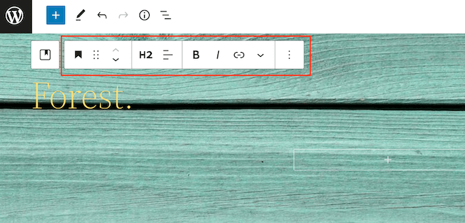 Styling the text on top of a WordPress image Styling the text on top of a WordPress image