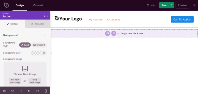Customize your header section Customize your header section