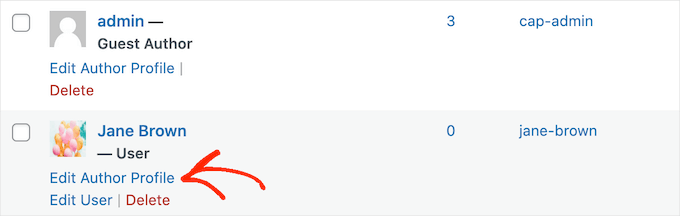 Changing the author's photo in WordPress