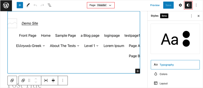 You'll Find Additional Customization Options by Clicking the ‘Styles’ Icon You'll Find Additional Customization Options by Clicking the ‘Styles’ Icon