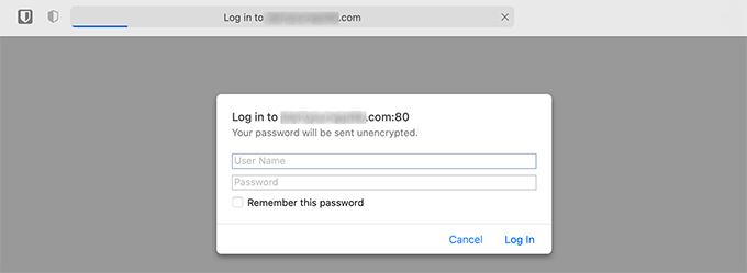 ログインプロンプト