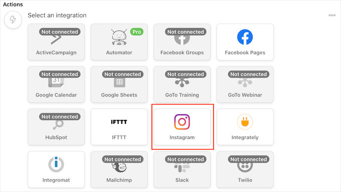 InstagramとWordPressを接続する