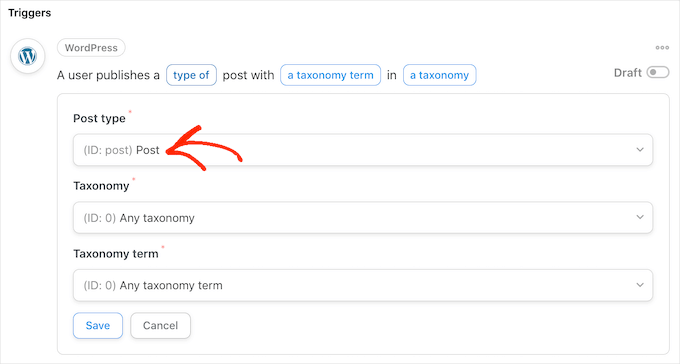 Instagramの自動ワークフローの作成