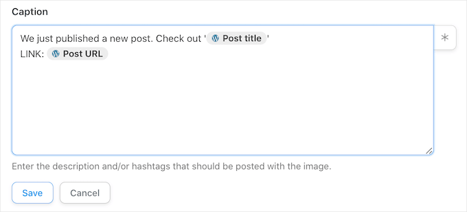 通常のテキストとトークンの組み合わせ