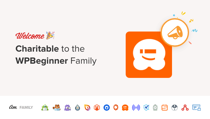 Välkommen WP Charitable till WPBeginner-familjen