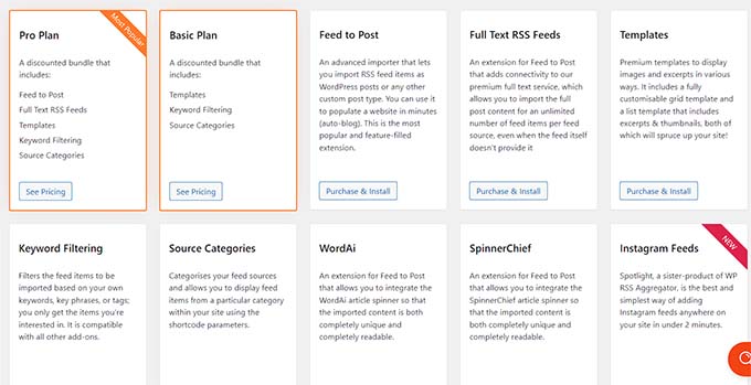 WP RSS Aggregator screenshots WP RSS Aggregator screenshots