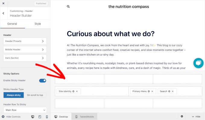 Sydney's Header Builder Sydney's Header Builder