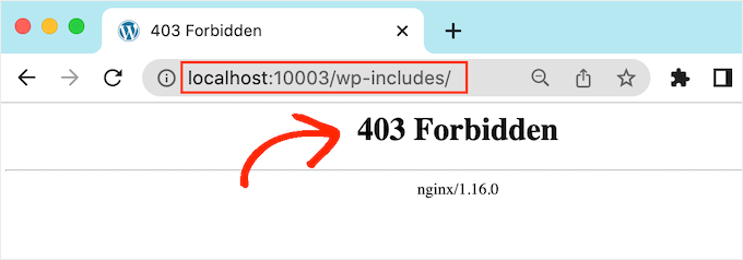 403 forbidden page is displayed when directory browsing is disabled 403 forbidden page is displayed when directory browsing is disabled