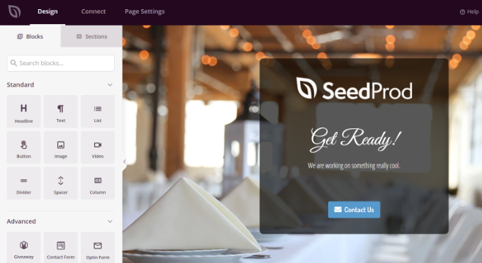Lägg till block i din mall
