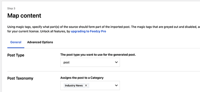 Map content Map content