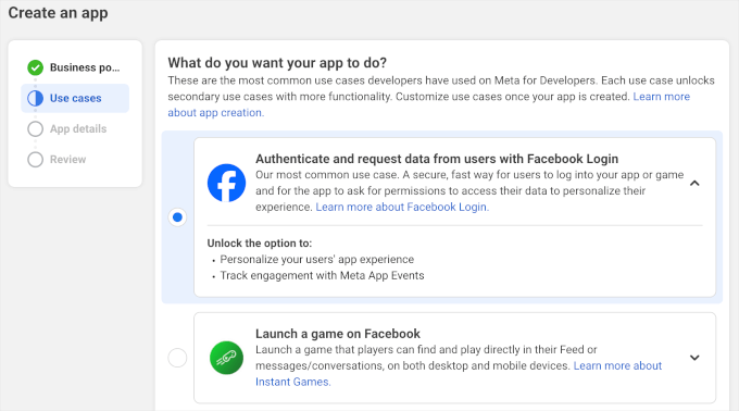 Ajouter la connexion Facebook à WordPress