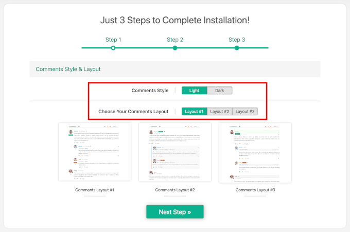 wpDiscuz setup step 1 wpDiscuz setup step 1