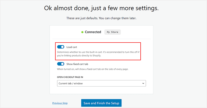 Add cart to the Shopify store Add cart to the Shopify store