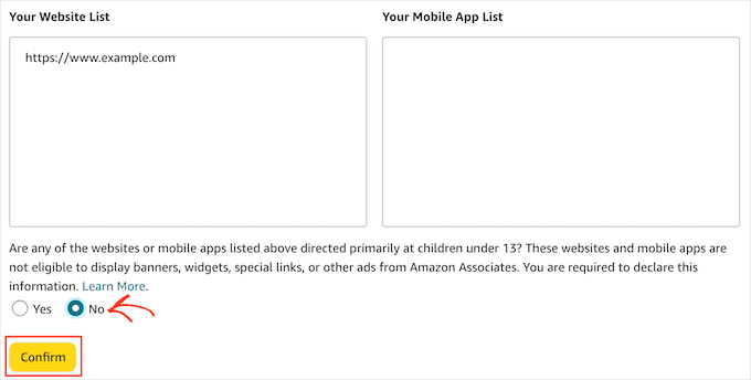 Signing up to the Amazon Associates program Signing up to the Amazon Associates program