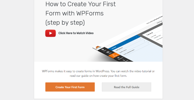 Create your first form Create your first form