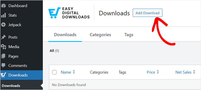 Add new download