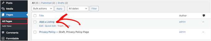 Ir a la página de registro