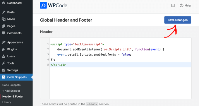Adding a JavaScript Snippet Using WPCode Adding a JavaScript Snippet Using WPCode