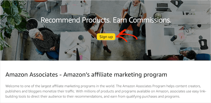 The Amazon Associates affiliate program The Amazon Associates affiliate program