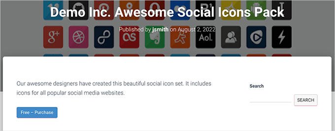 File download page File download page