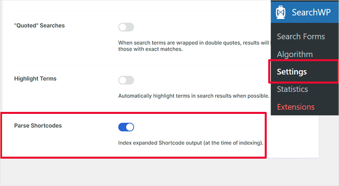 Analizza shortcode Analizza shortcode