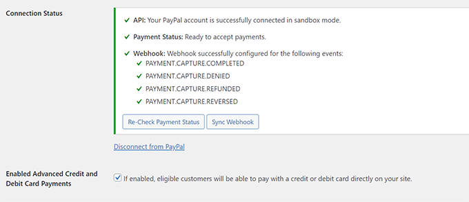 接続に成功しました
