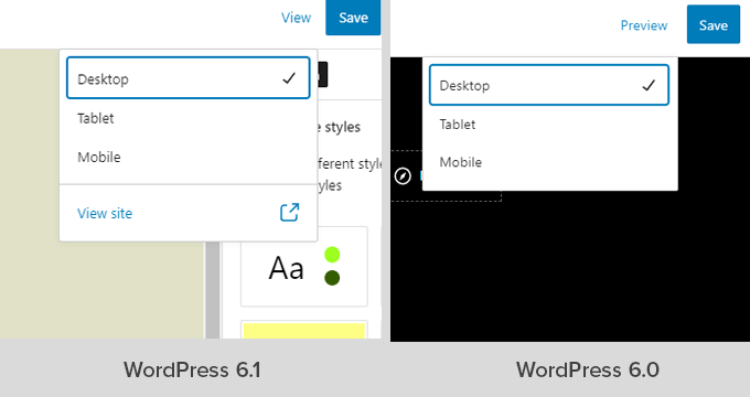 Vizualizați previzualizarea site-ului Vizualizați previzualizarea site-ului