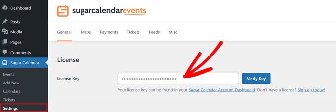 Adding a license to Sugar Calendar Adding a license to Sugar Calendar