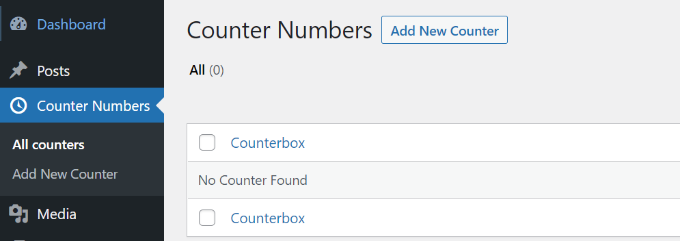 Add a new counter Add a new counter
