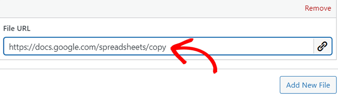 add-copy-to-the-link Add Copy to the link
