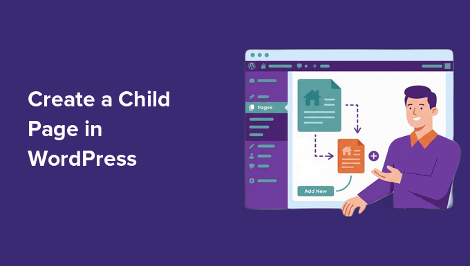 Crea una pagina secondaria in WordPress