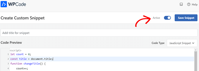 save-your-javascript-snippet Save your code snippet
