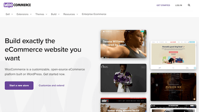 The WooCommerce eCommerce plugin The WooCommerce eCommerce plugin
