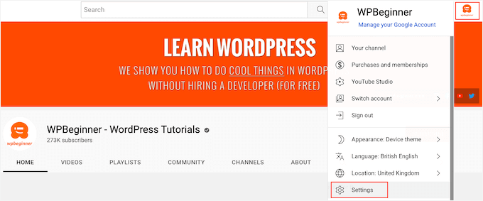 Adding a YouTube subscribe button to WordPress Adding a YouTube subscribe button to WordPress
