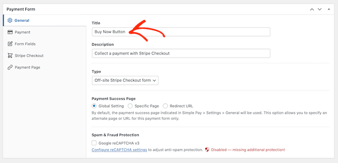 Hinzufügen eines Titels zu Ihrer Jetzt-kaufen-Schaltfläche in WordPress