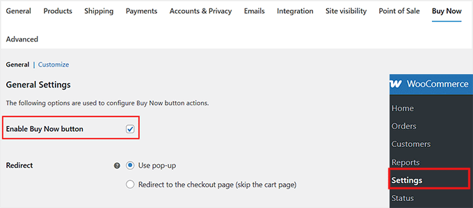 Aktivieren Sie den Jetzt kaufen-Button in WooCommerce
