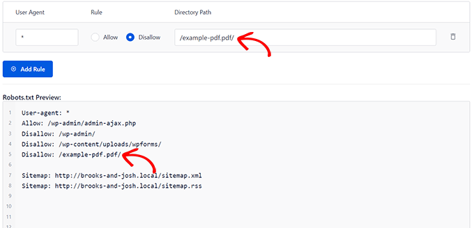 example-pdf An example for a specific PDF you want to hide
