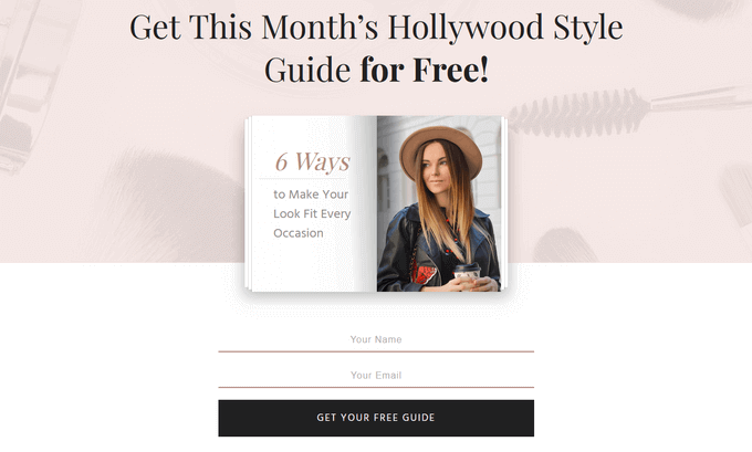 Live Thrive Architect landing page Live Thrive Architect landing page