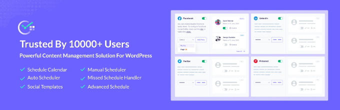 SchedulePress Plugin Page