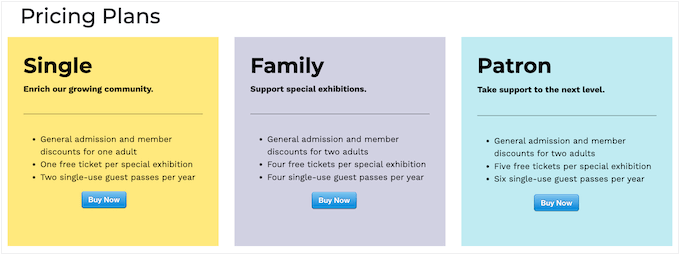 Der blaue Stripe-Schaltflächenstil