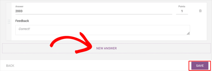 Lägg till nytt svar i Thrive Quiz Builder Lägg till nytt svar i Thrive Quiz Builder