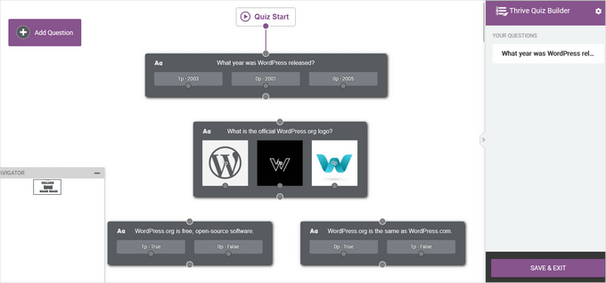 Thrive Quiz Builder Live Question Editor Thrive Quiz Builder Live Question Editor