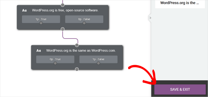 Spara och avsluta Live Questions Editor Spara och avsluta Live Questions Editor