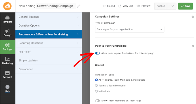 Enabling peer-to-peer fundraising in WP Charitable Enabling peer-to-peer fundraising in WP Charitable